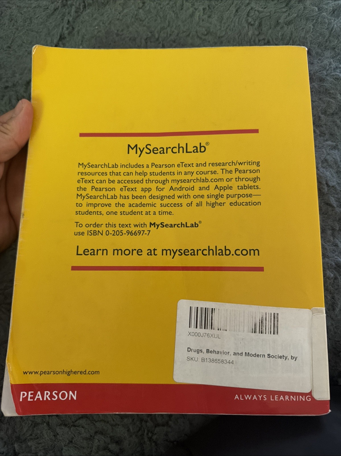 Drugs, Behavior, and Modern Society (8th Edition) – Standalone book C-14
