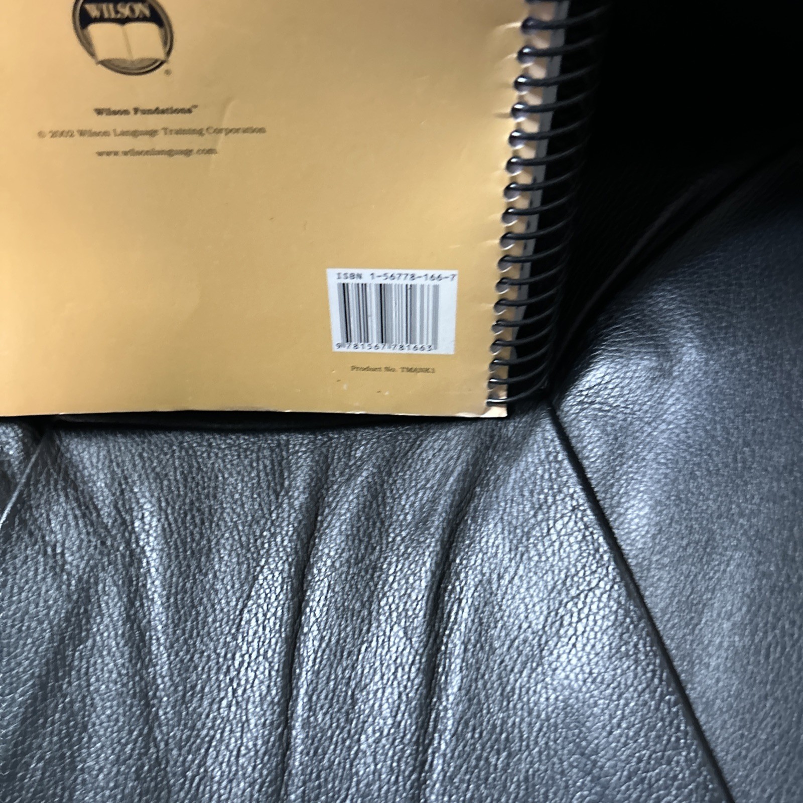 Fundations Teacher’s Manual K-1, by Barbara A. Wilson 2006 spiral bound Acceptab