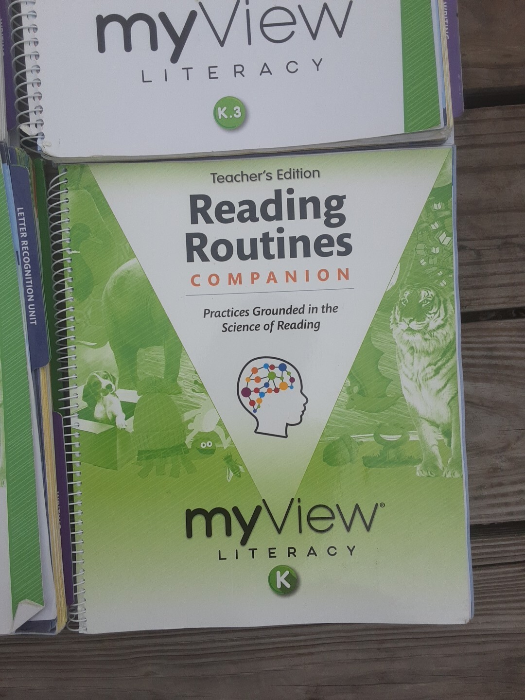 SAVVAS My View Literacy Gr K-Set of 5 Teacher’s Ed K.1,K.2,K.3, K.4, K.5 & more.