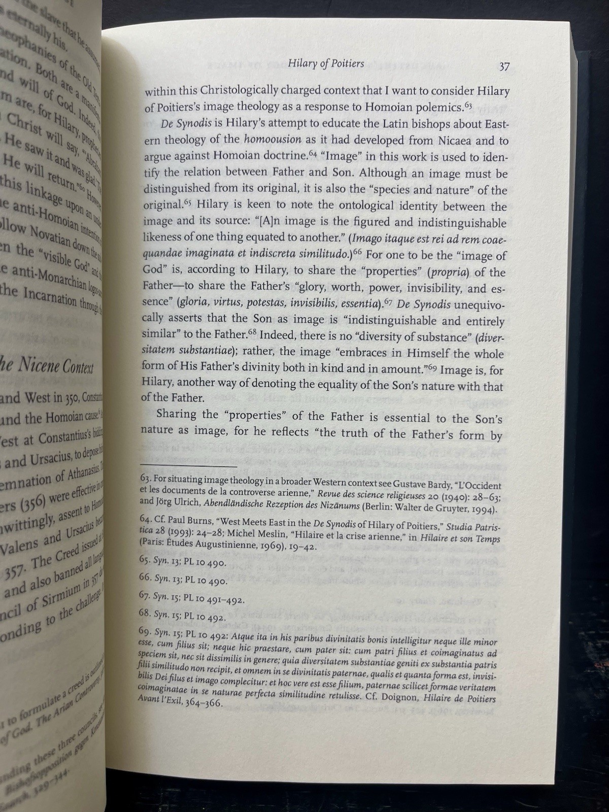 Augustine’s Early Theology of Image by Gerald Boersma 2016 Hrdbk Like New Y