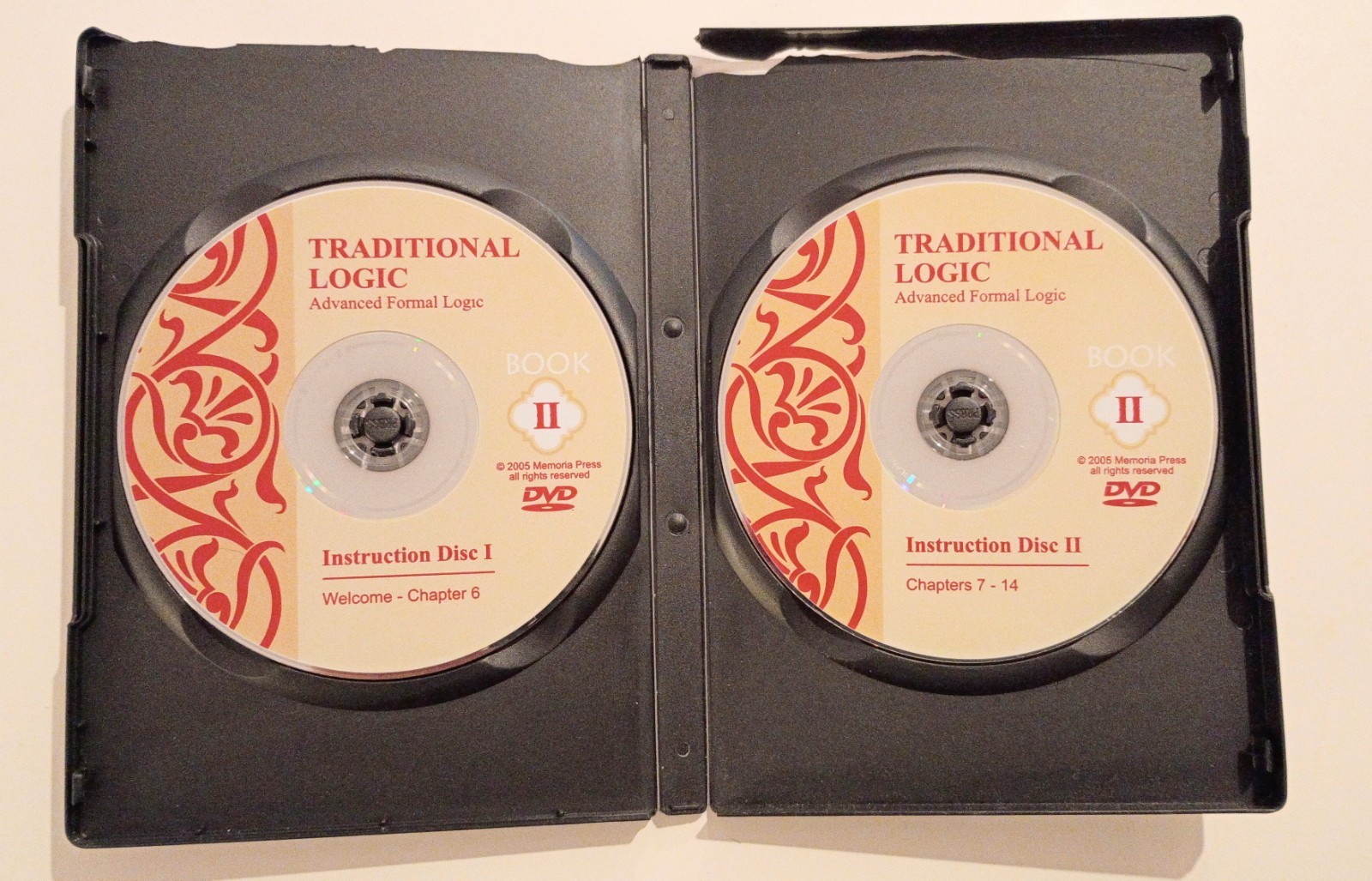 Memoria Press Traditional Logic Book 2 Text DVDs Answer Key Formal Advanced Set