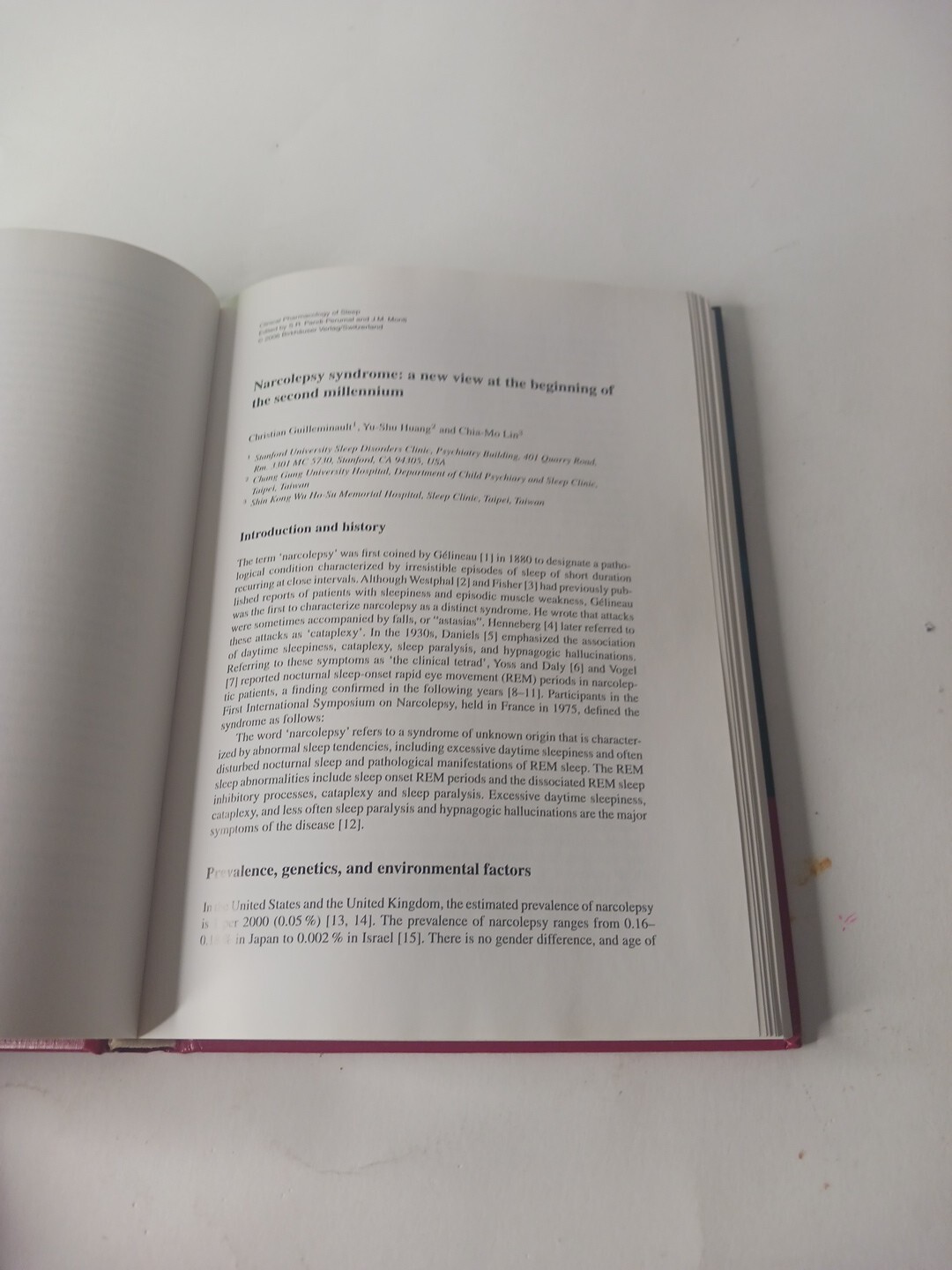 Clinical Pharmacology of Sleep ed. S.R Pandi-Perumal HC (2006)