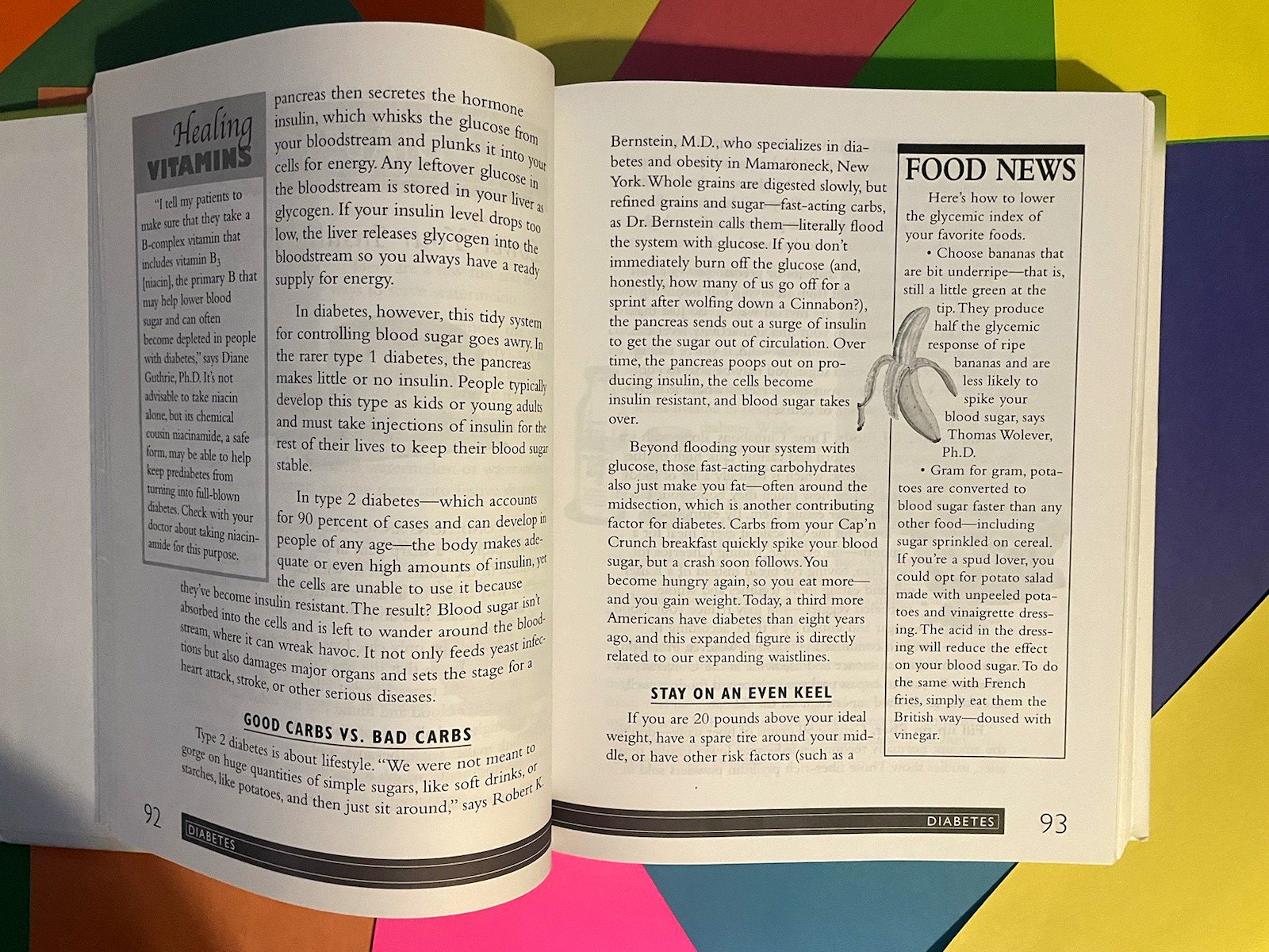 Jerry Baker’s Good Health Book The New Healing Foods DISPLAY BOOK UNUSED !