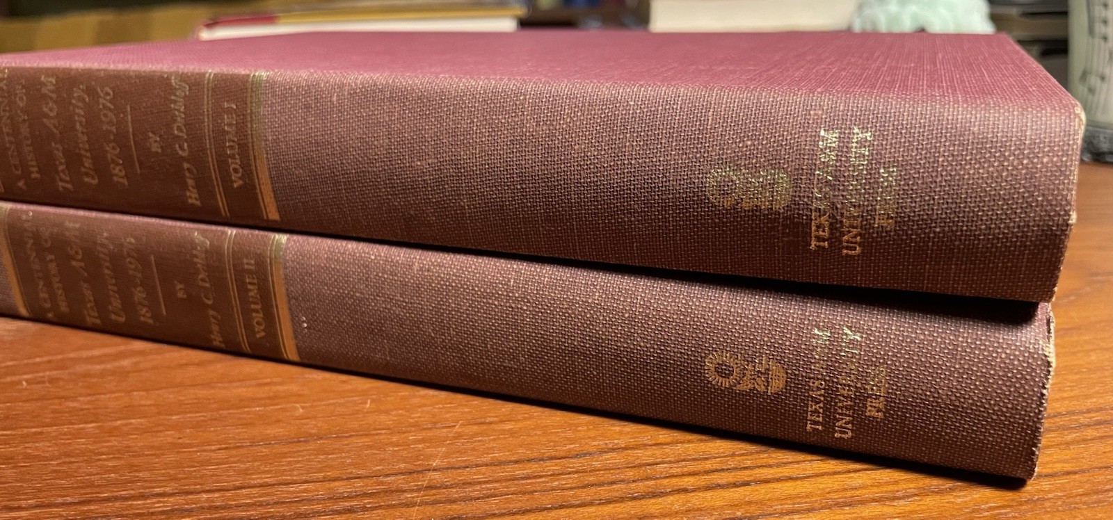 A Centennial History of Texas A&M University 1876-1976 2 Vol HC Set w/Slipcase