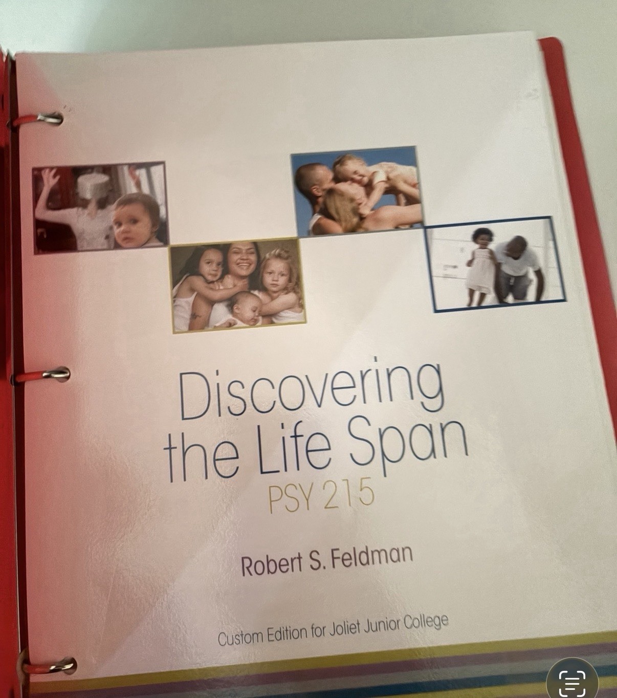Robert S. Feldman Discovering the Life Span PSY 215 Custom Ed Ringbound