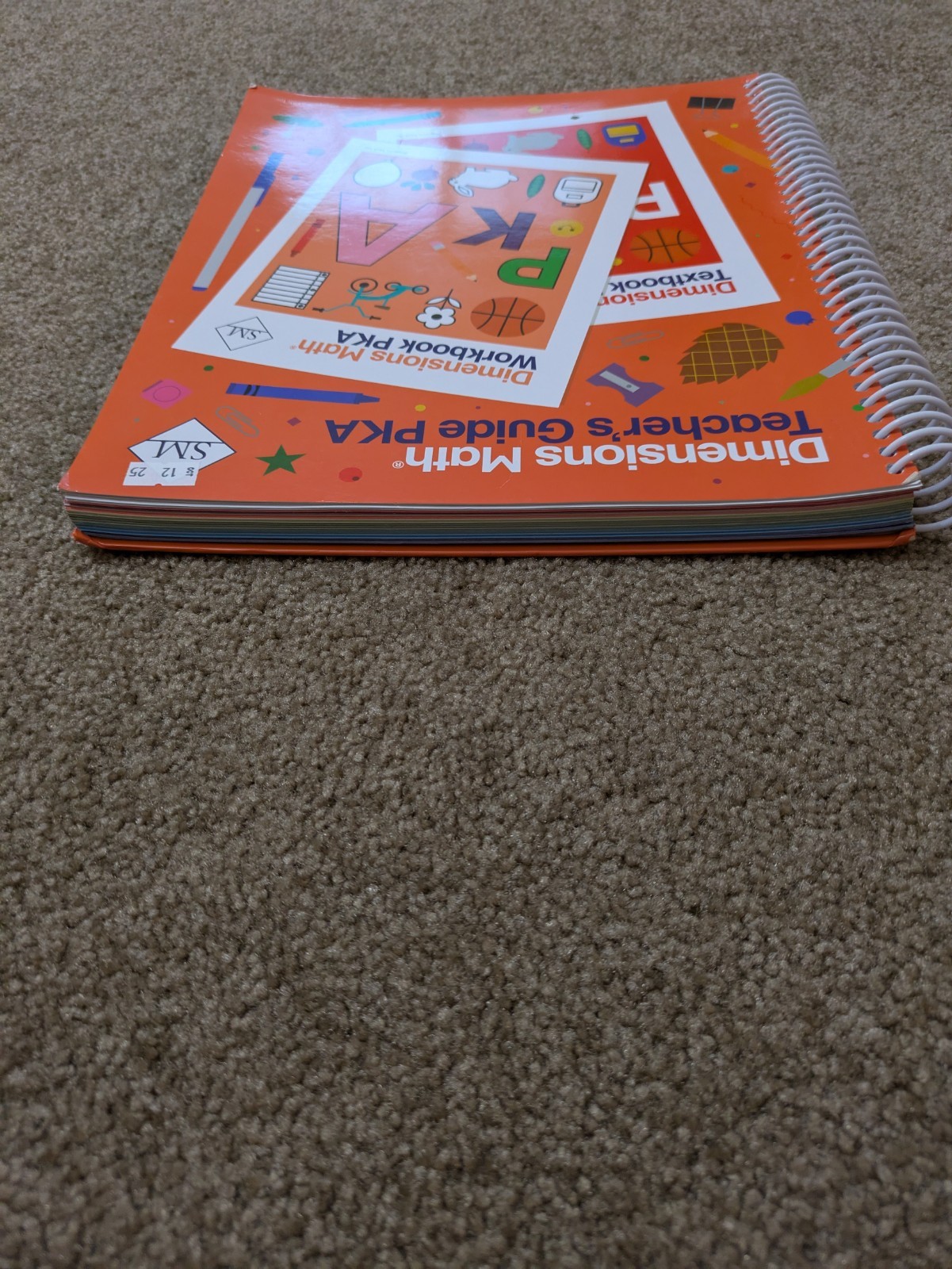 Dimensions Math Teachers Guide PKA – Spiral-bound By Singapore Math Inc – GOOD