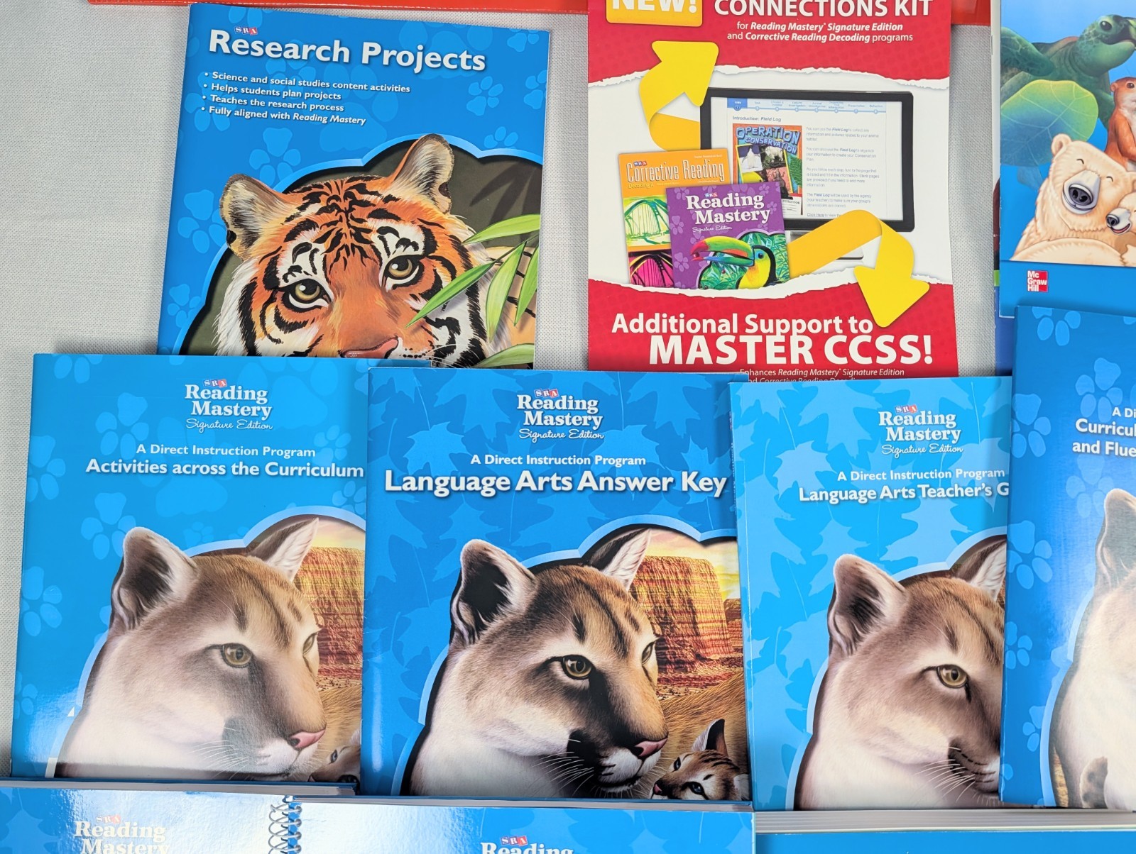 2008 SRA Reading Mastery Signature Edition Grade 3 Language Arts & Reading Kits