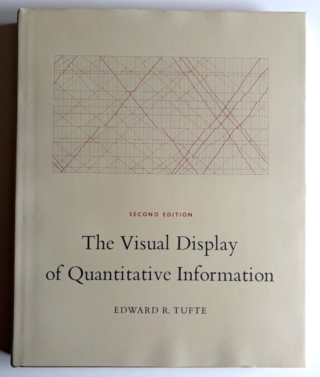 The Visual Display of Quantitative Information, 2nd Ed, Edward R. Tufte, LikeNEW