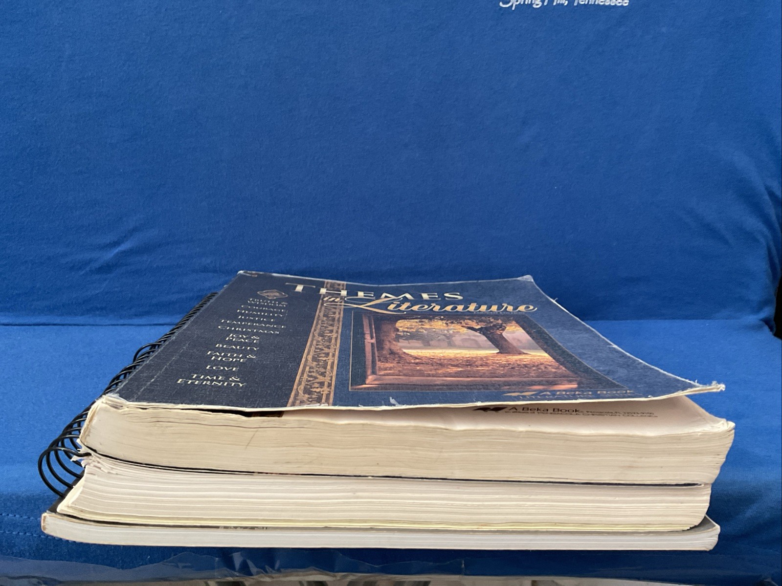 Lot of 3 – Themes in Literature by A Beka Book Spiral & PB