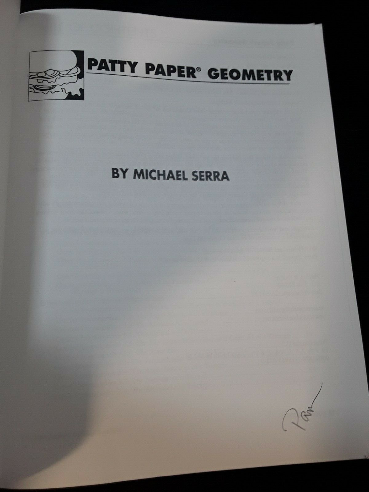 Patty Paper Geometry Guided And Open Investigations Teacher Book Pages: 262