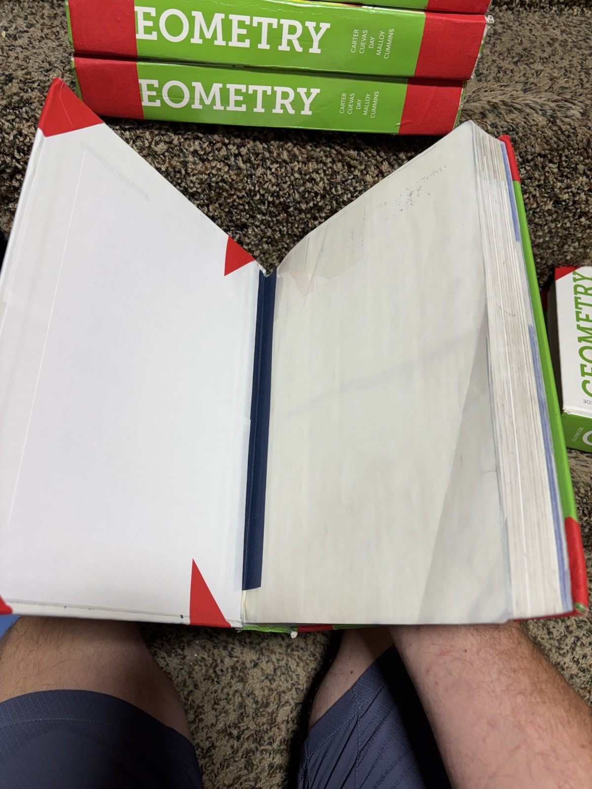 Geometry Textbook McGraw Hill Glencoe Student Edition 2018 ISBN 9780079039941