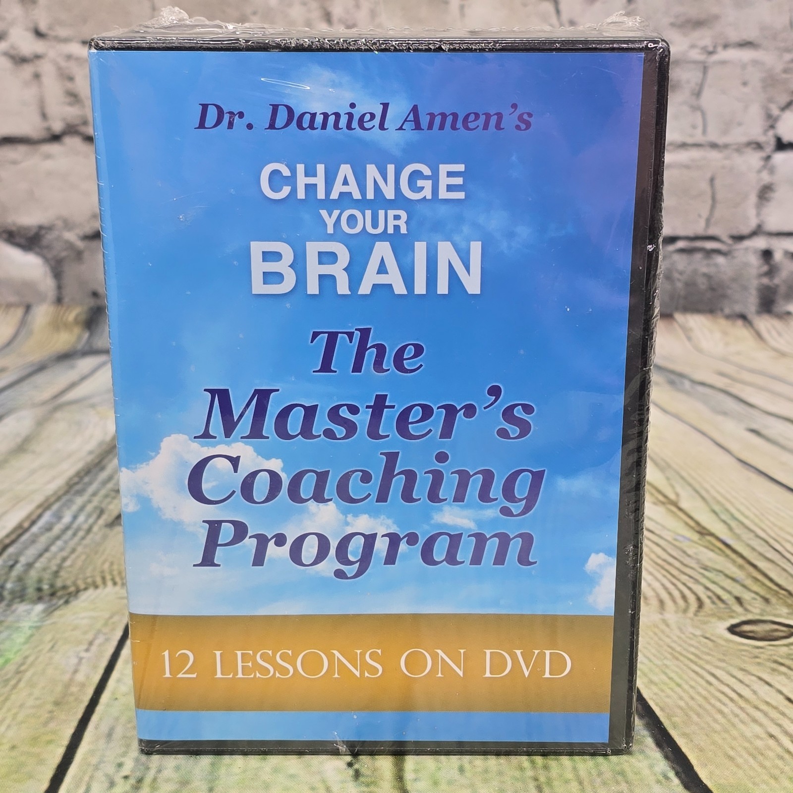 Dr Daniel Amen Brain Box X + Change Your Brain Coaching Program DVD Sets – NEW