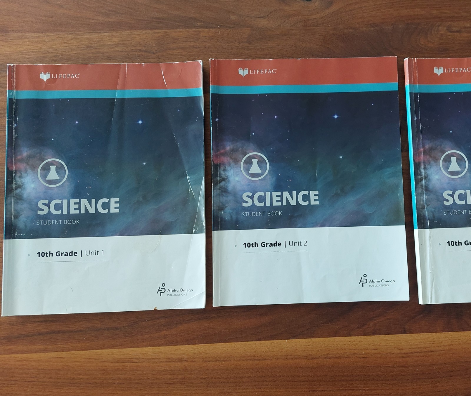 10th Grade Science Homeschool Curriculum Kit Box Set Complete AOP LIFEPAC