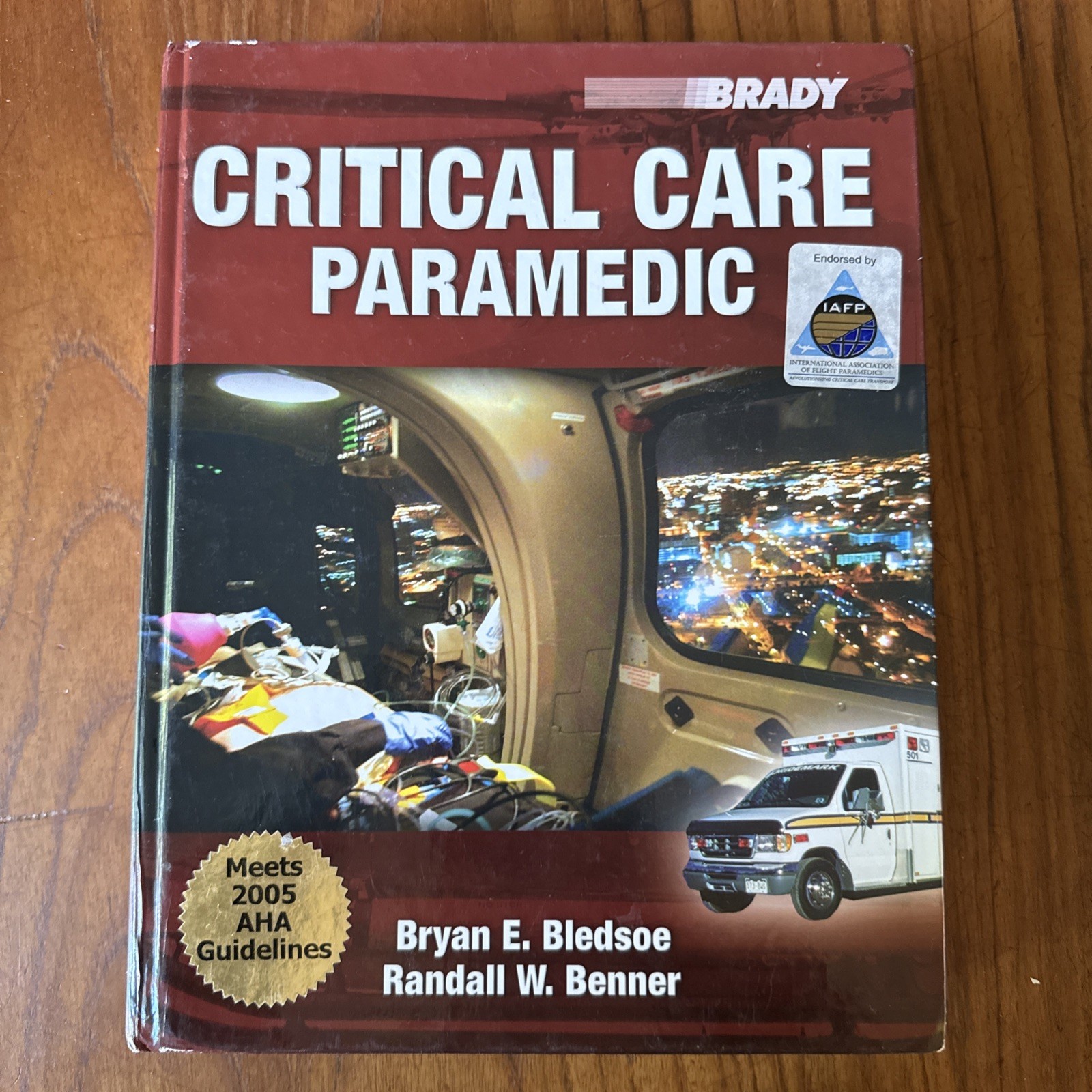 Brady Critical Care Paramedic Textbook GOOD 9780131192713
