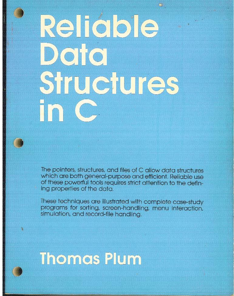 (Lot of 4) C Books: The Language, Data Structure, Tips, Example/Topics