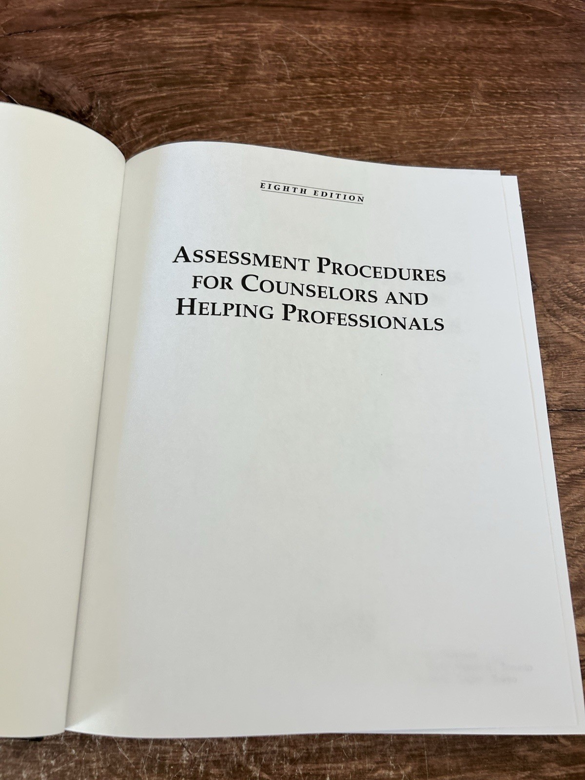 Assessment Procedures for Counselors and Helping Professionals (8th Edition)