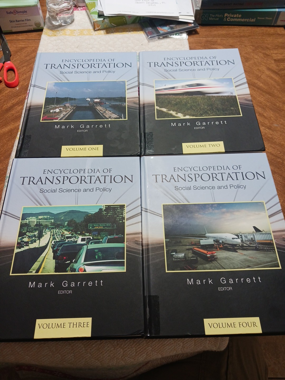4 Vol Set: Encyclopedia Of Transportation Social Science & Policy 1-4 Ex-Lib