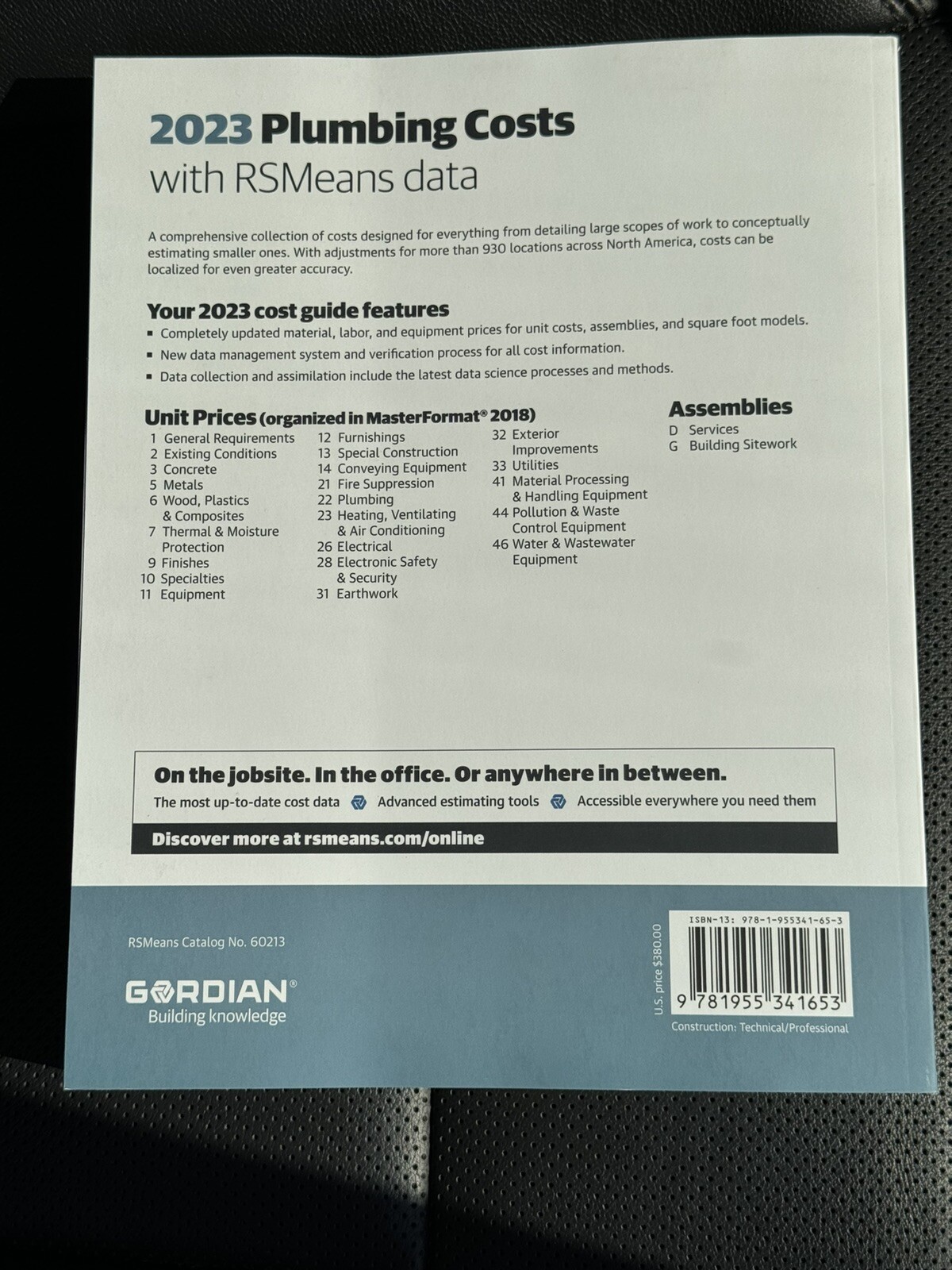 Plumbing Costs 2023 with RSMeans Data
