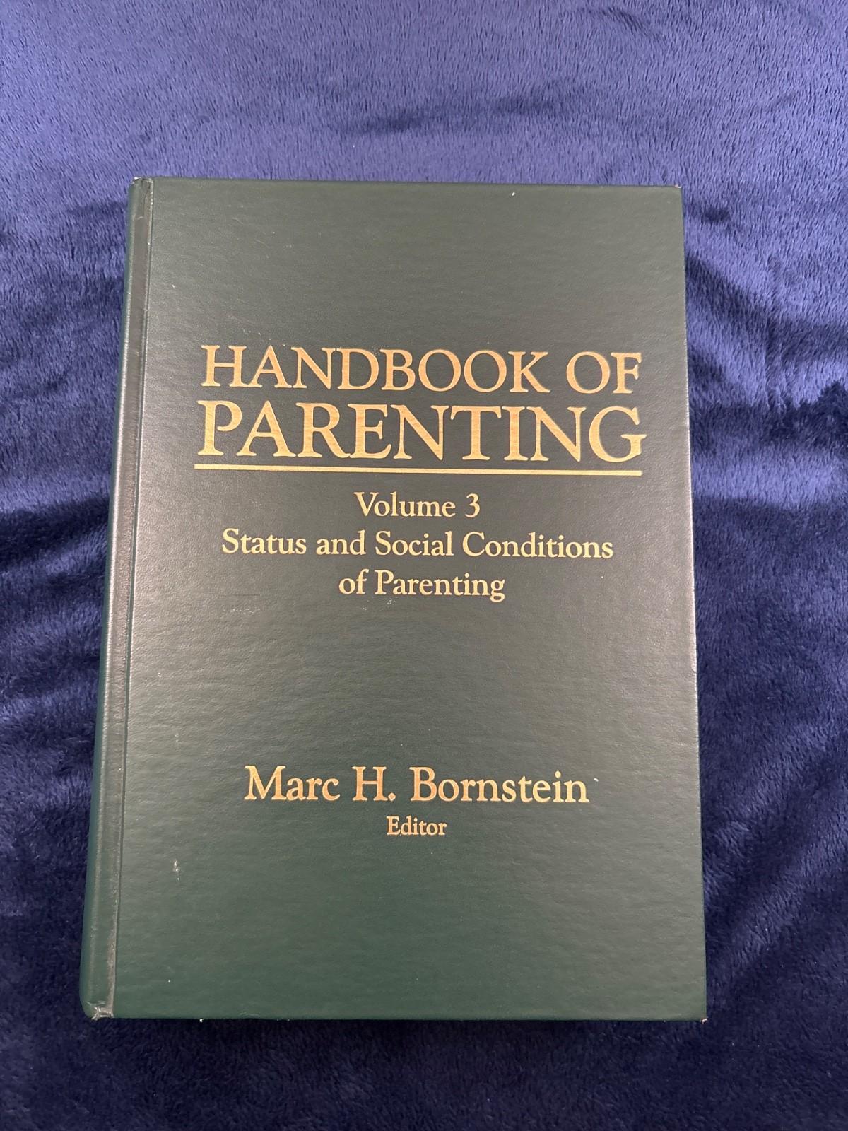 Handbook of Parenting full set by Marc H. Bornstein (1995, Hardcover)