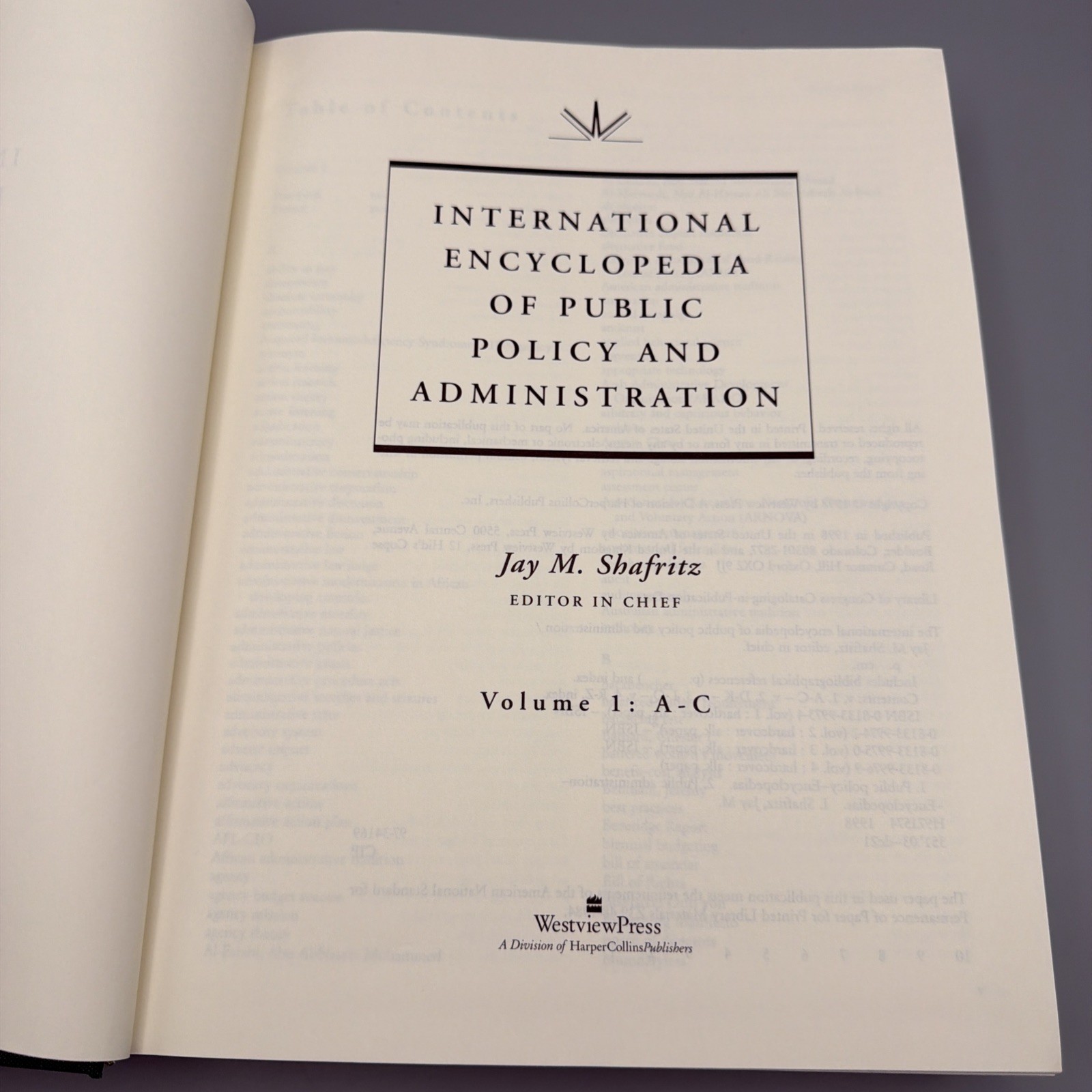 International Encyclopedia of Public Policy and Administration, Volumes 1-4
