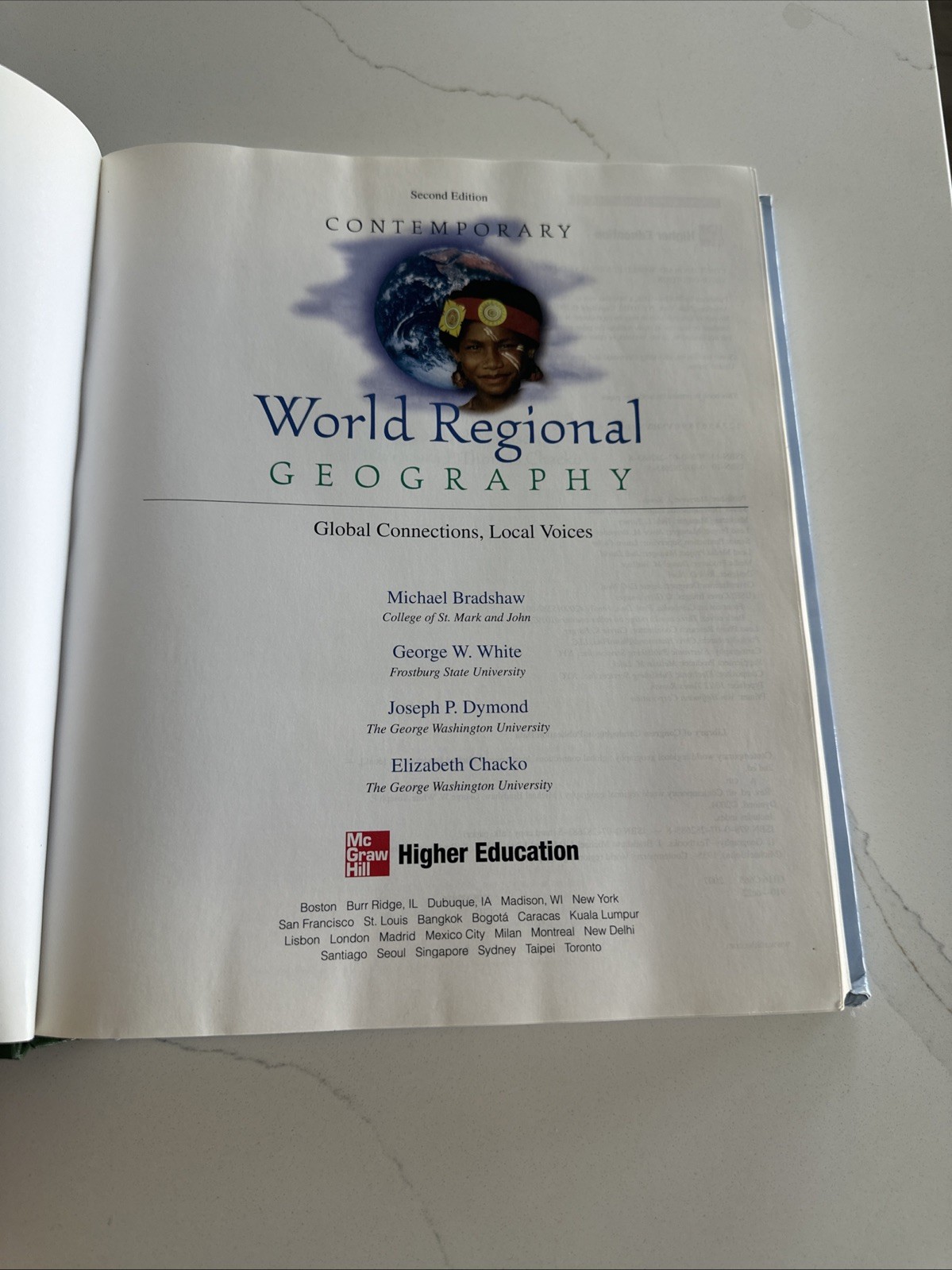 Contemporary World Regional Geography by Michael Bradshaw