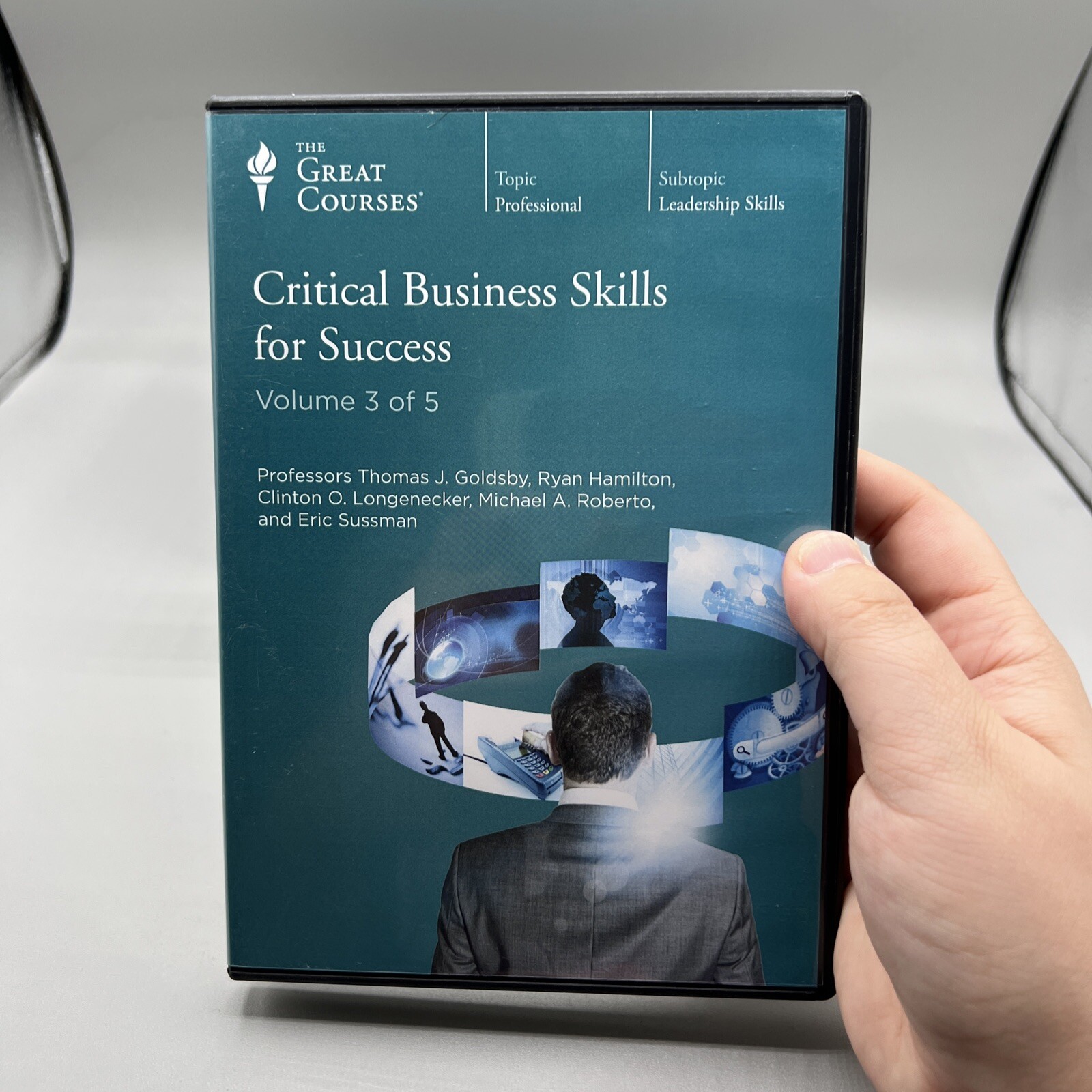 Great Courses Critical Business Skills, Guidebook, 3 Lecture Books, 4 DVD’s