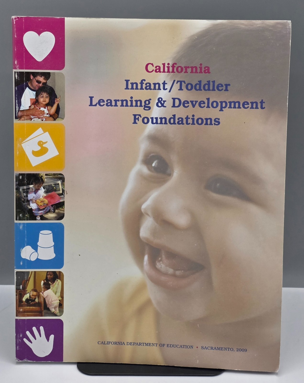 California Preschool Curriculum Framework Vol 1-3 + Infant Book LOT of 5 PB