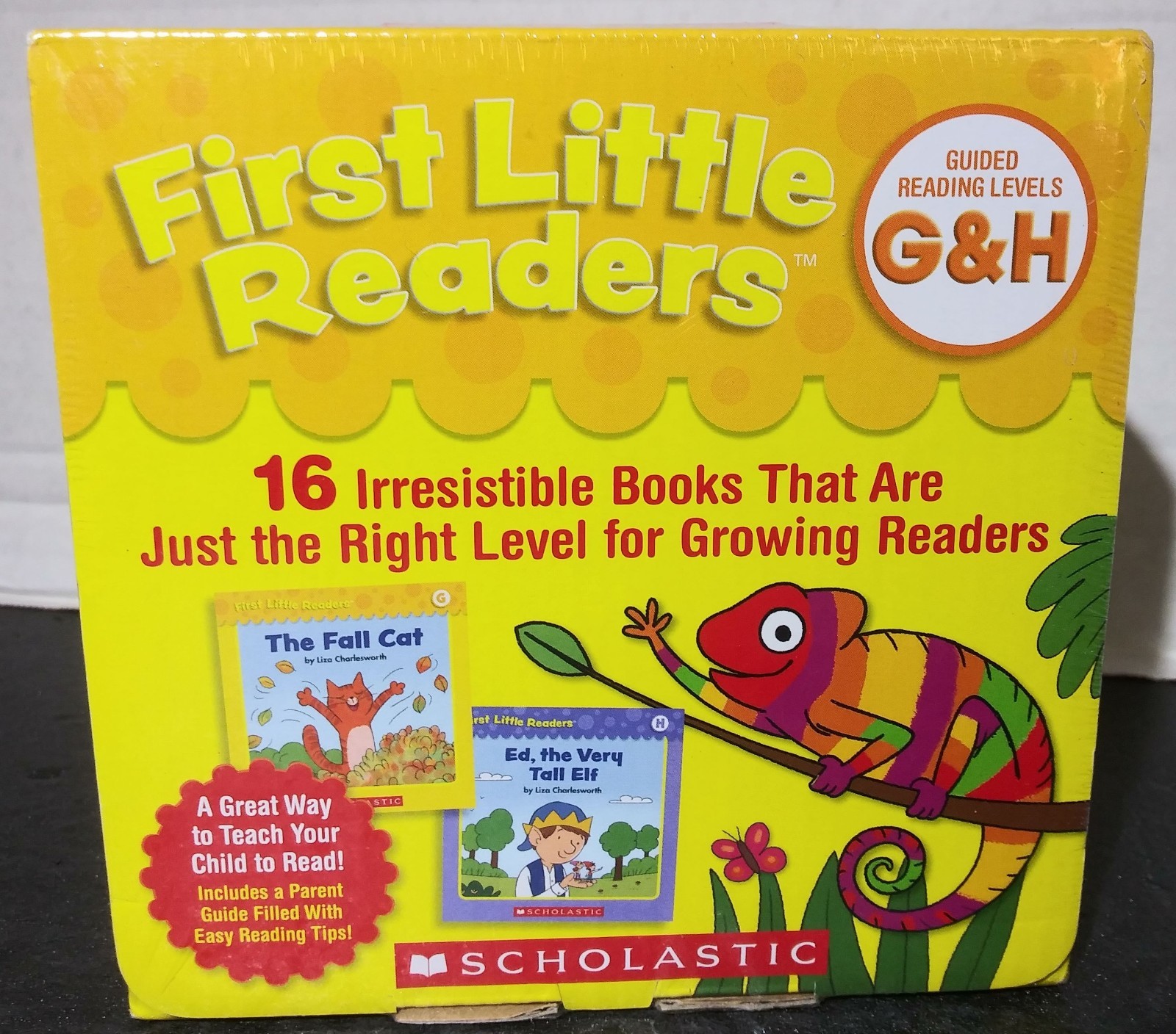 First Little Readers Parent Pack Guided Reading Levels G & H : 16 Books – NEW