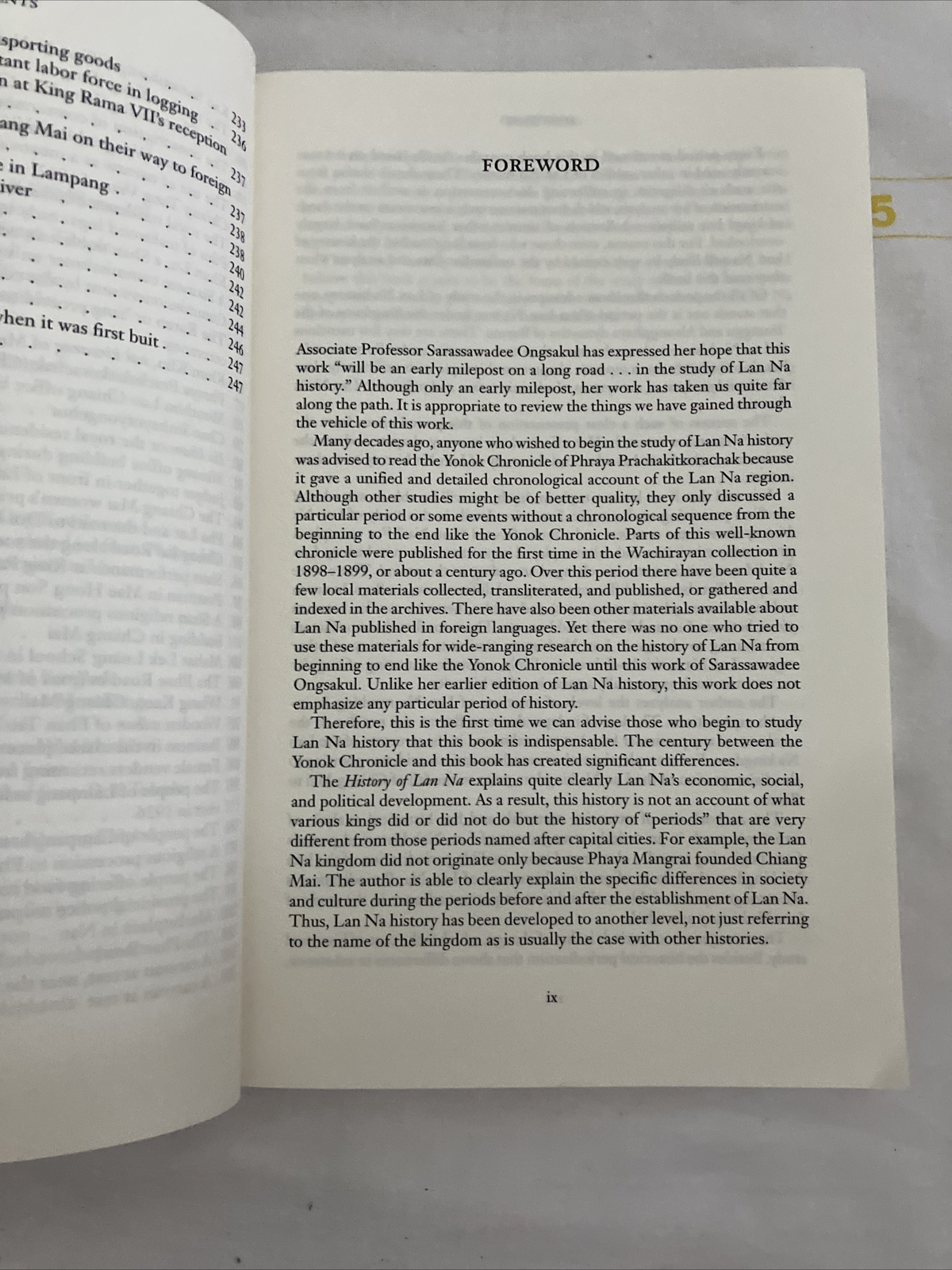 History of Lan Na Thailand Sarassawadee Ongsakul 2005 Paperback Book