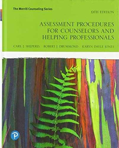 Assessment Procedures for – Paperback, by Sheperis Carl; Drummond – Good
