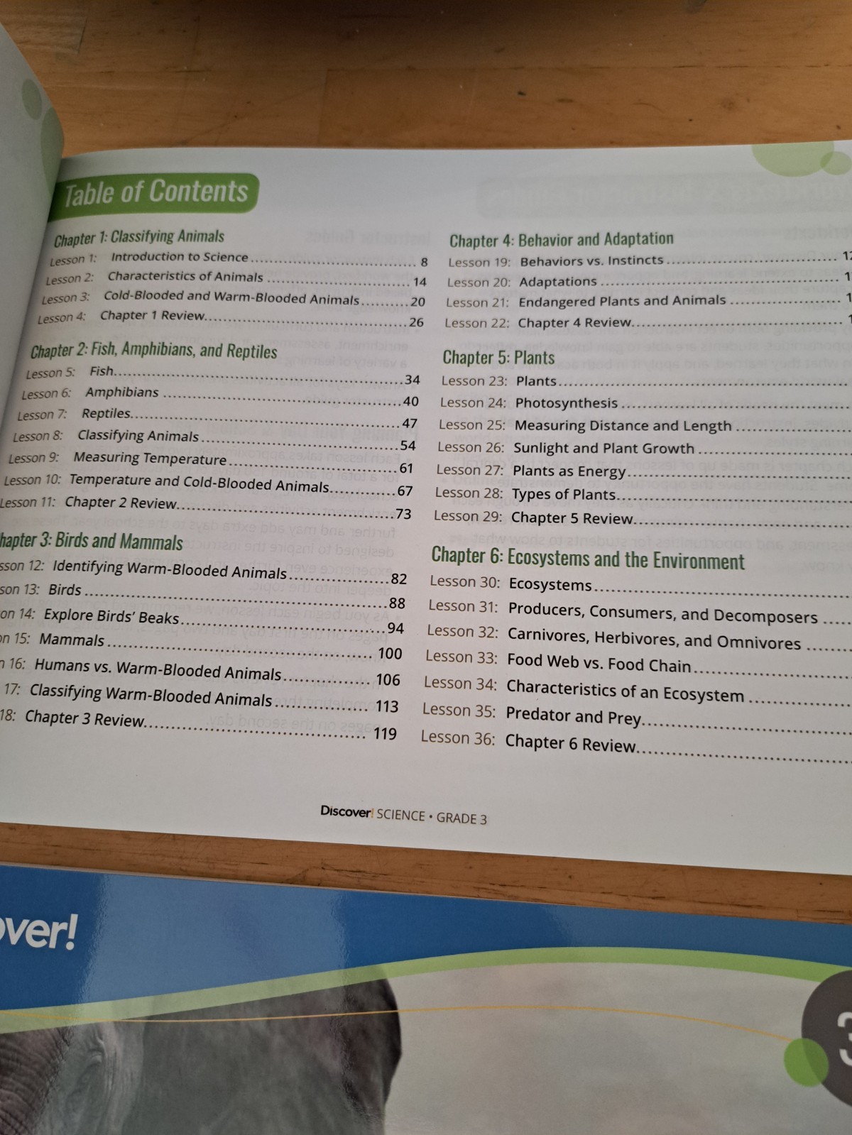 Discover! Science 3A and 3B by Edovate Learning 3rd grade homeschool workbooks