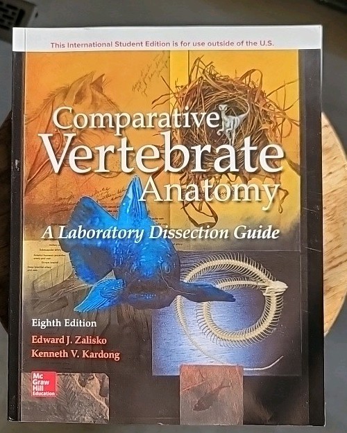 McGraw-Hill Comparative Vertebrate Anatomy Zalisko Kardong 8th Ed – I.S.E.