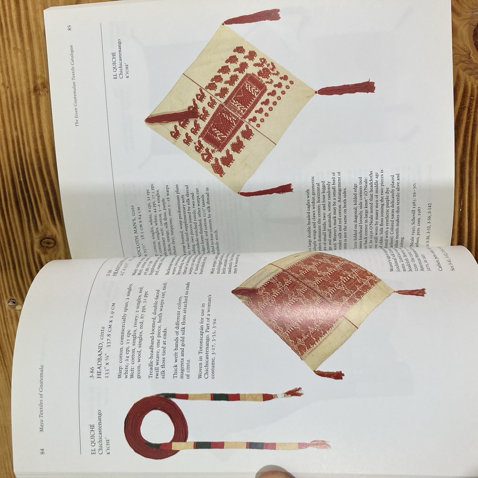 Maya Textiles of Guatemala The Gustavus A. Eisen Collection Schevill 1993 TPB