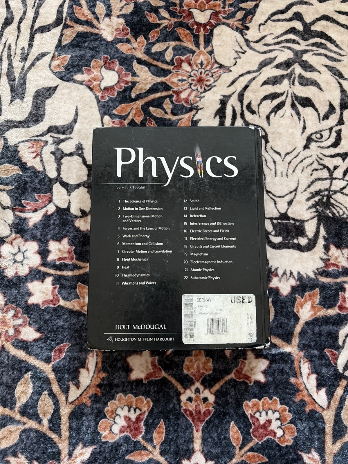 Holt Mcdougal Physics: Textbook Houghton Mifflin Harcourt Staff 2012 Hardcover