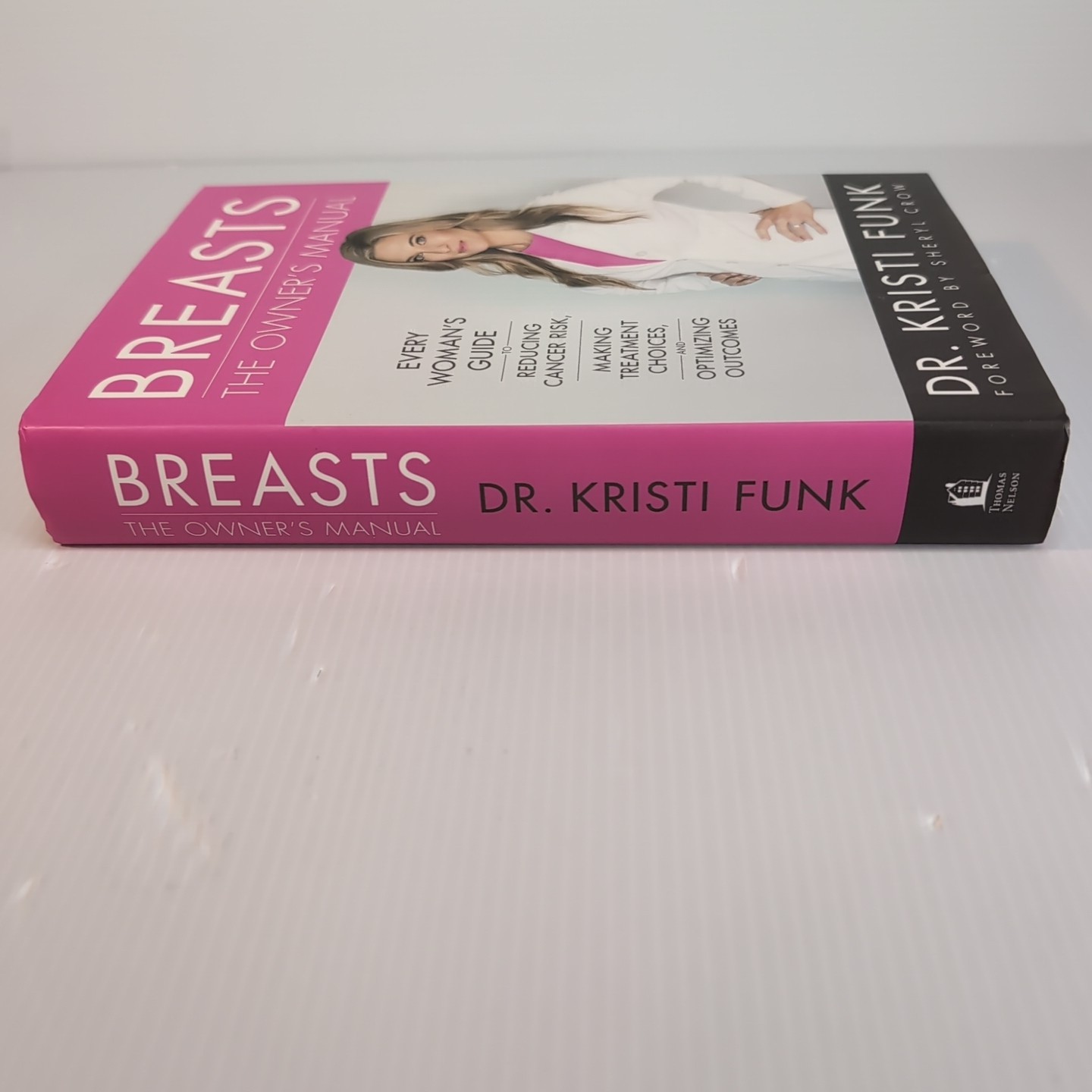 Breast Health Care Self Help Guide Book Dr Kristi Funk Reduce Risk Treatment HC