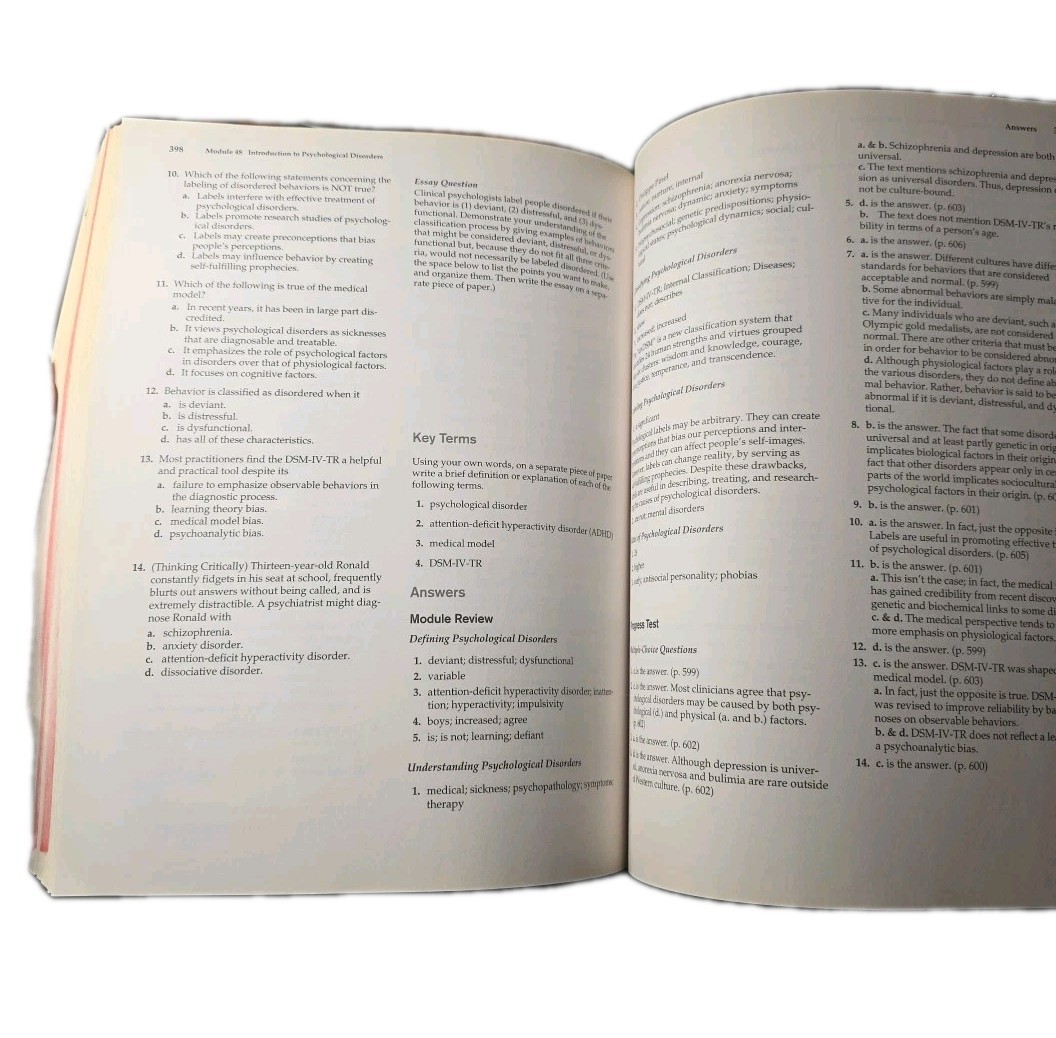 Study Guide for Psychology 9th Edition in Modules Paperback Richard Straub