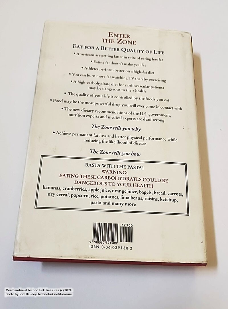 The Zone Ser.: The Zone : Revolutionary Life Plan to Put Your Body in Total…