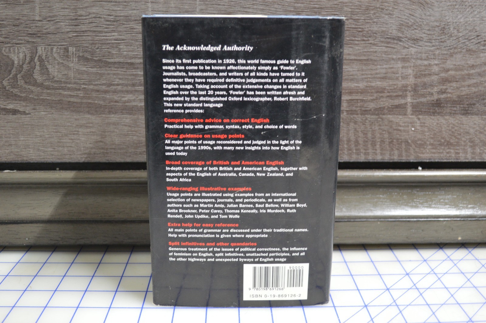 New Fowler’s Modern English Usage by H. W. Fowler