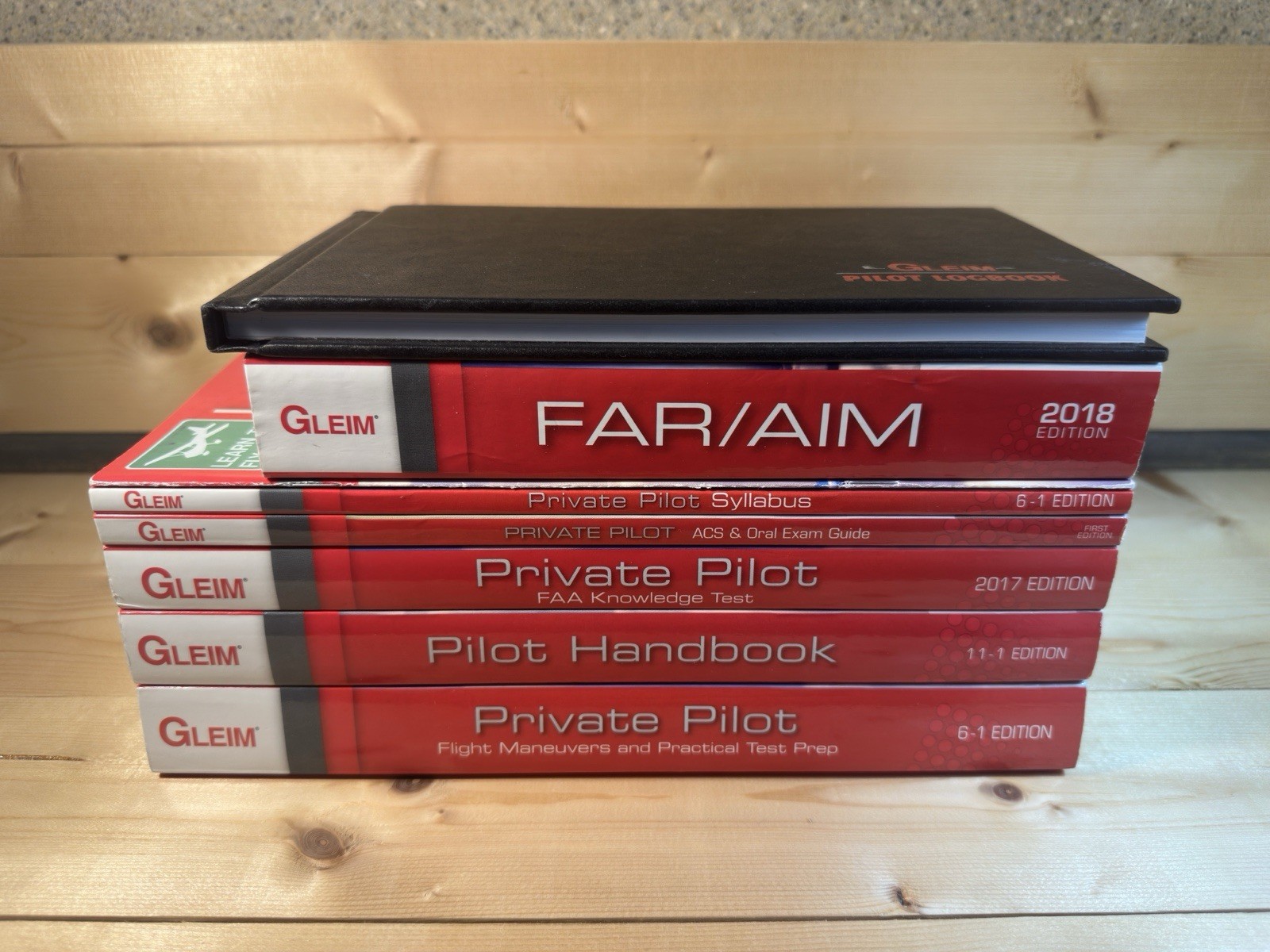 Gleim Aviation | Lot of 7 Various Flight Training/Informational Books