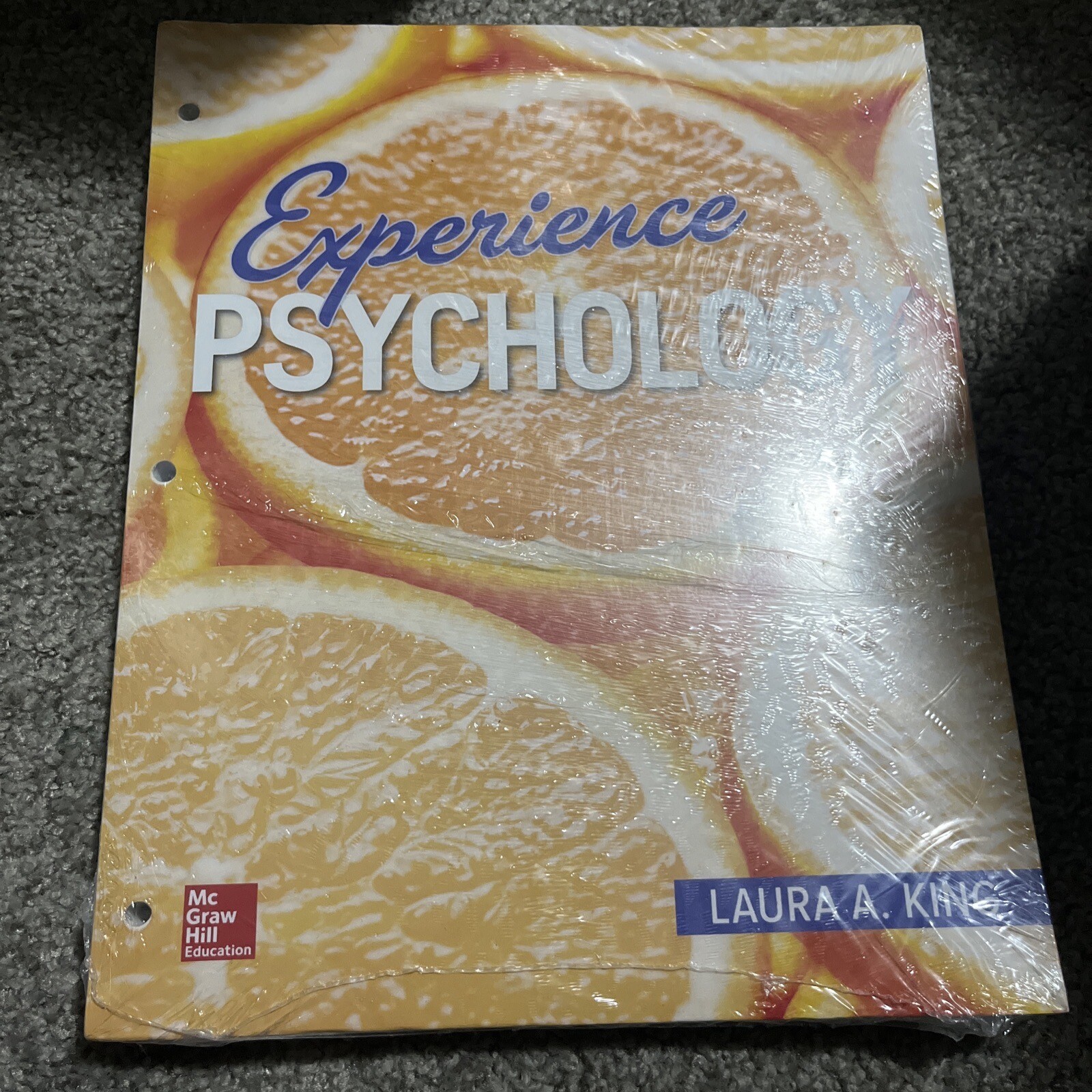 Loose Leaf Experience Psychology by Laura A. King (2018, Ringbound)