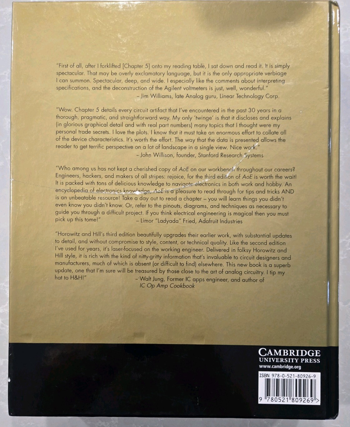 Art of Electronics by Paul Horowitz and Winfield Hill (2015, Hardcover)