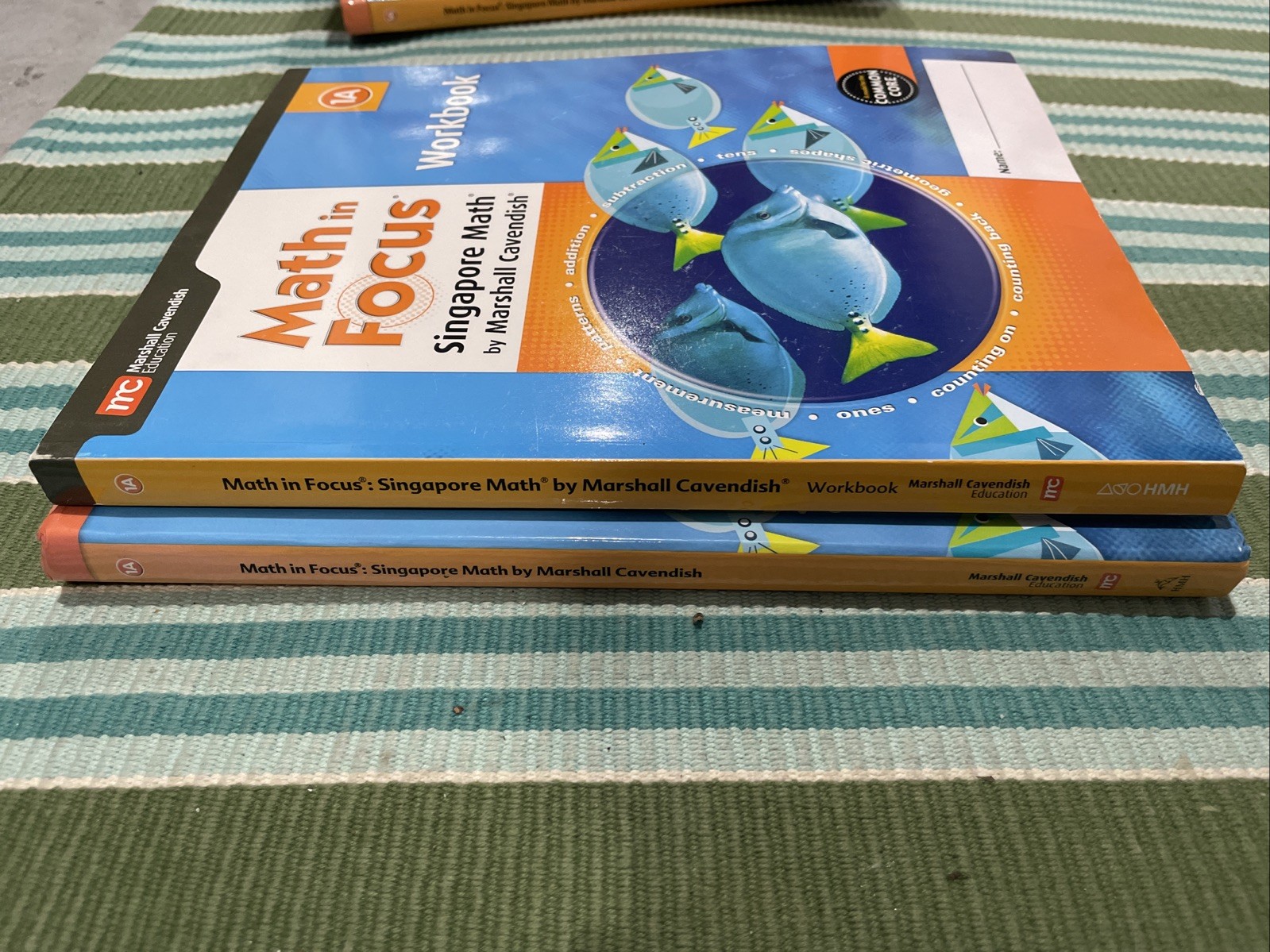 Math in Focus: Singapore Math: 1st Grade Student 1A Textbook and Workbook Set
