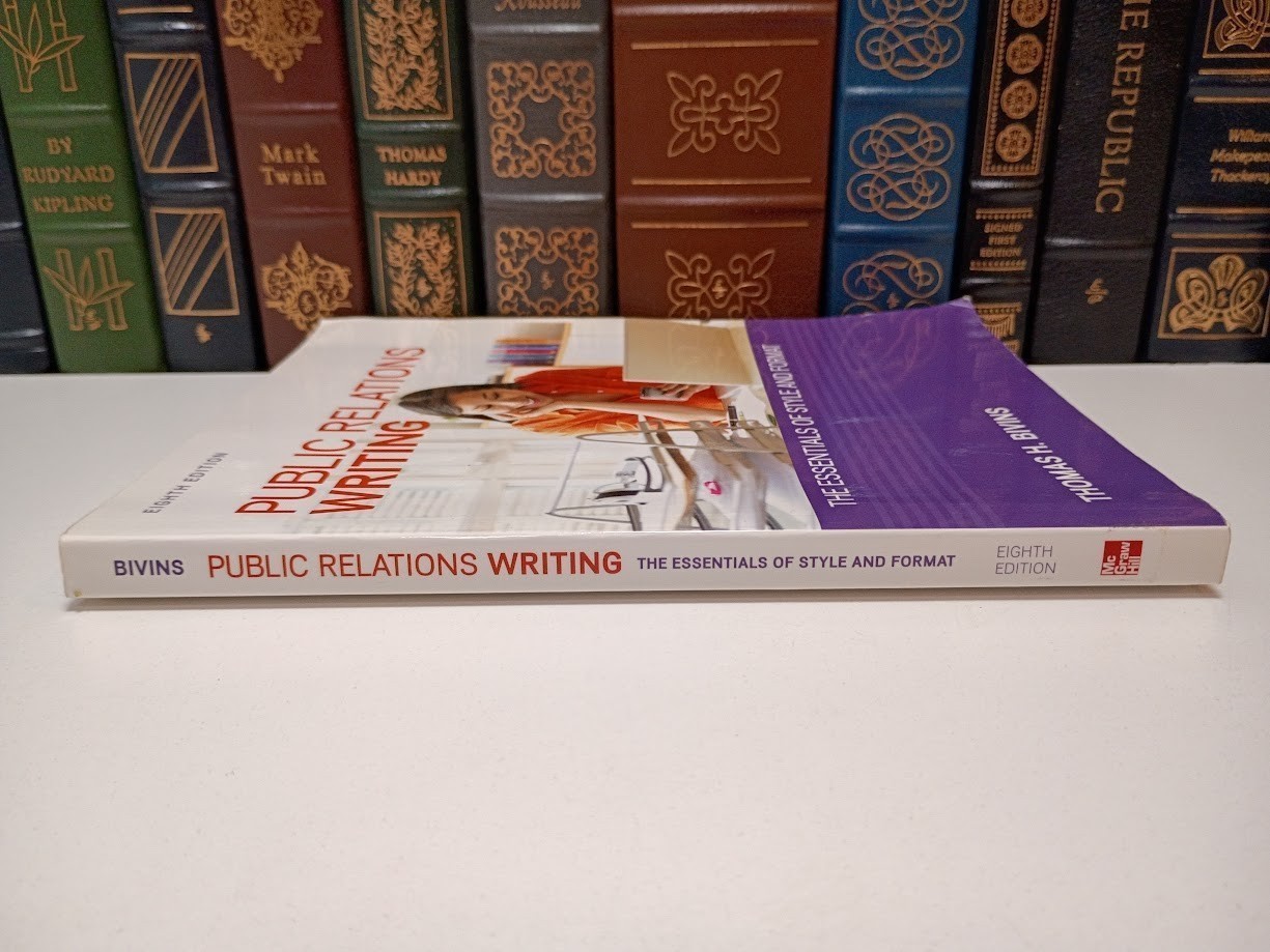 Public Relations Writing: Essentials of Style & Format Bivins Media Guide PR VG