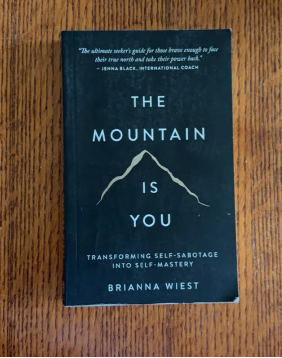 The Mountain Is You Brianna Wiest Transforming Self-Sabotage Paperback Book