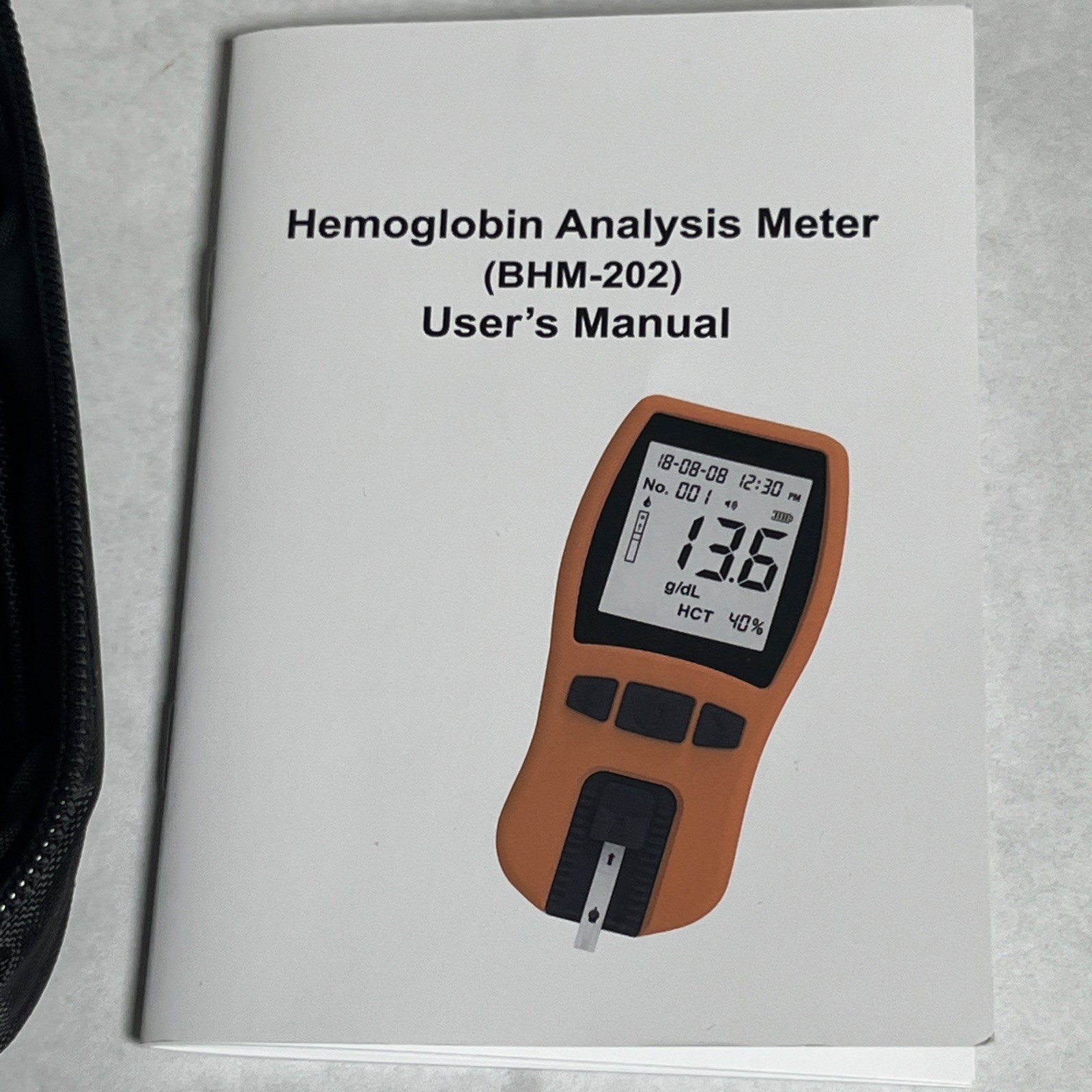 HOMEDSUN HSBHM202 Siphon Method Hemoglobin Analyzer Fast HB Testing Kit