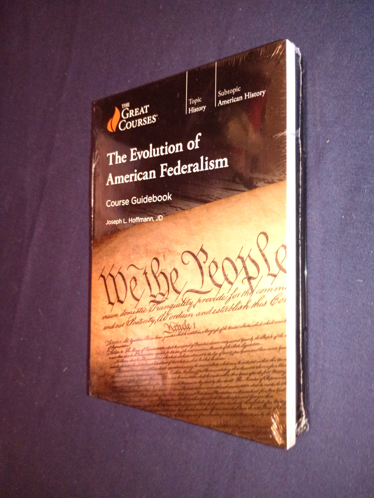 Great Courses DVDs : THE EVOLUTION OF AMERICAN FEDERALISM sealed