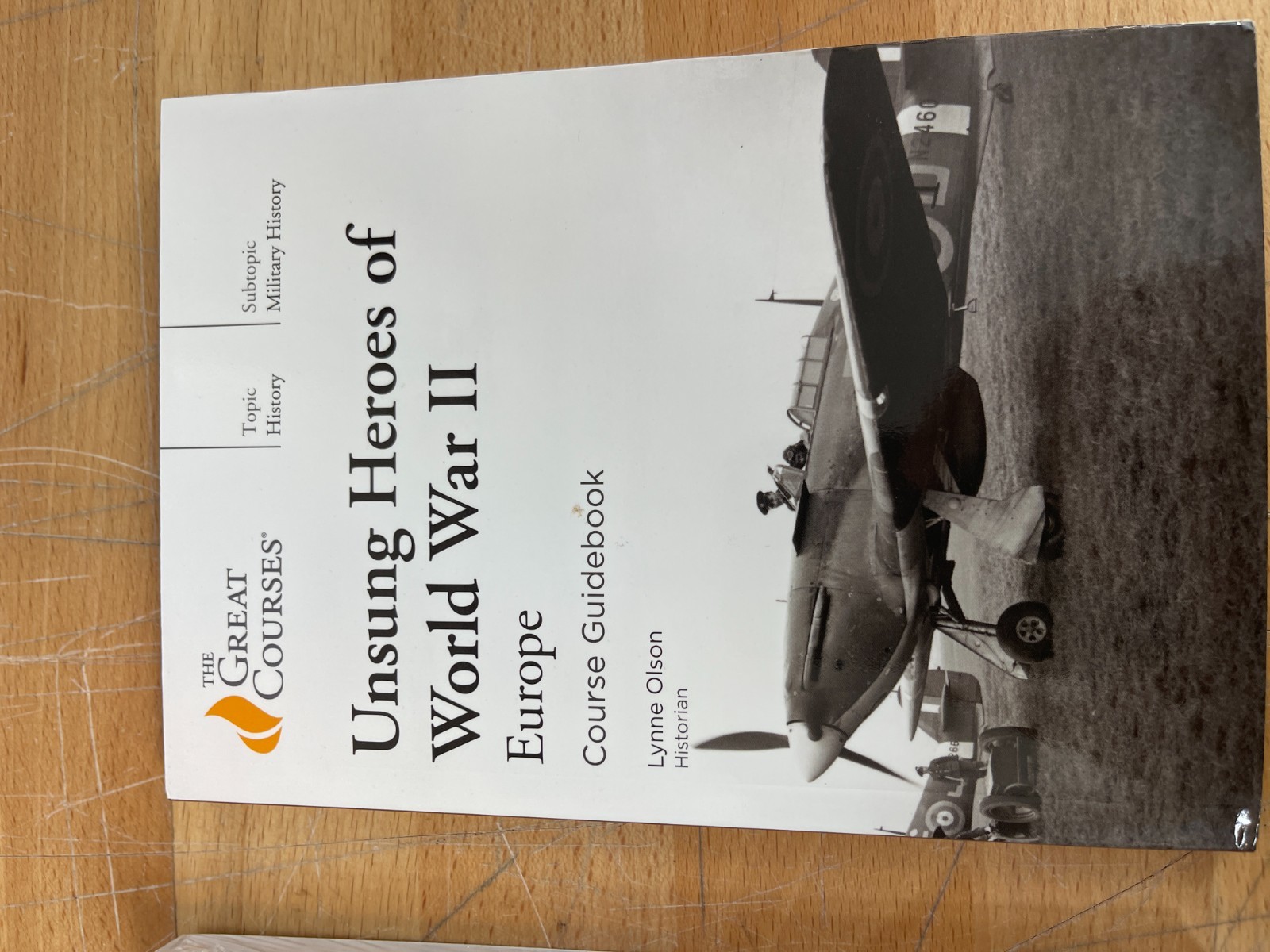 The Great Courses Unsung Heroes of WWII Europe Guidebook + Sealed Transcript Set