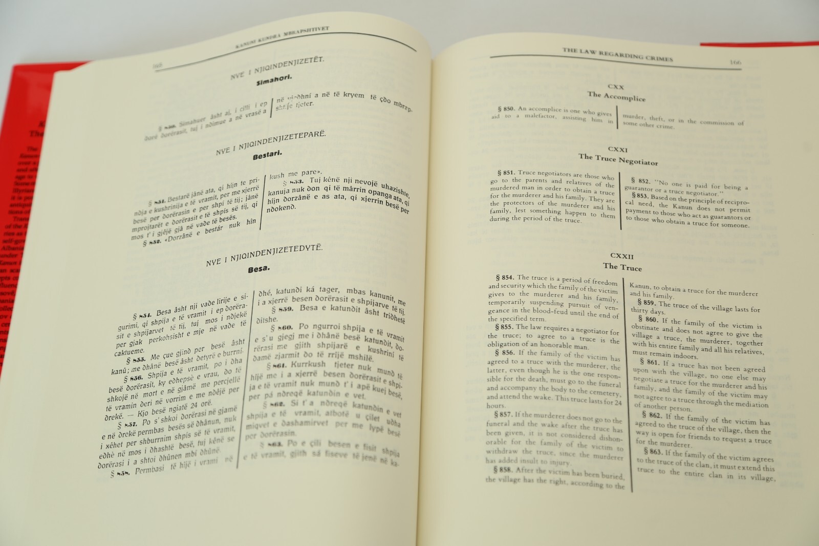 Kanuni i Lekë Dukagjinit, The Code of Lekë Dukagjini. Albanian-English Language.