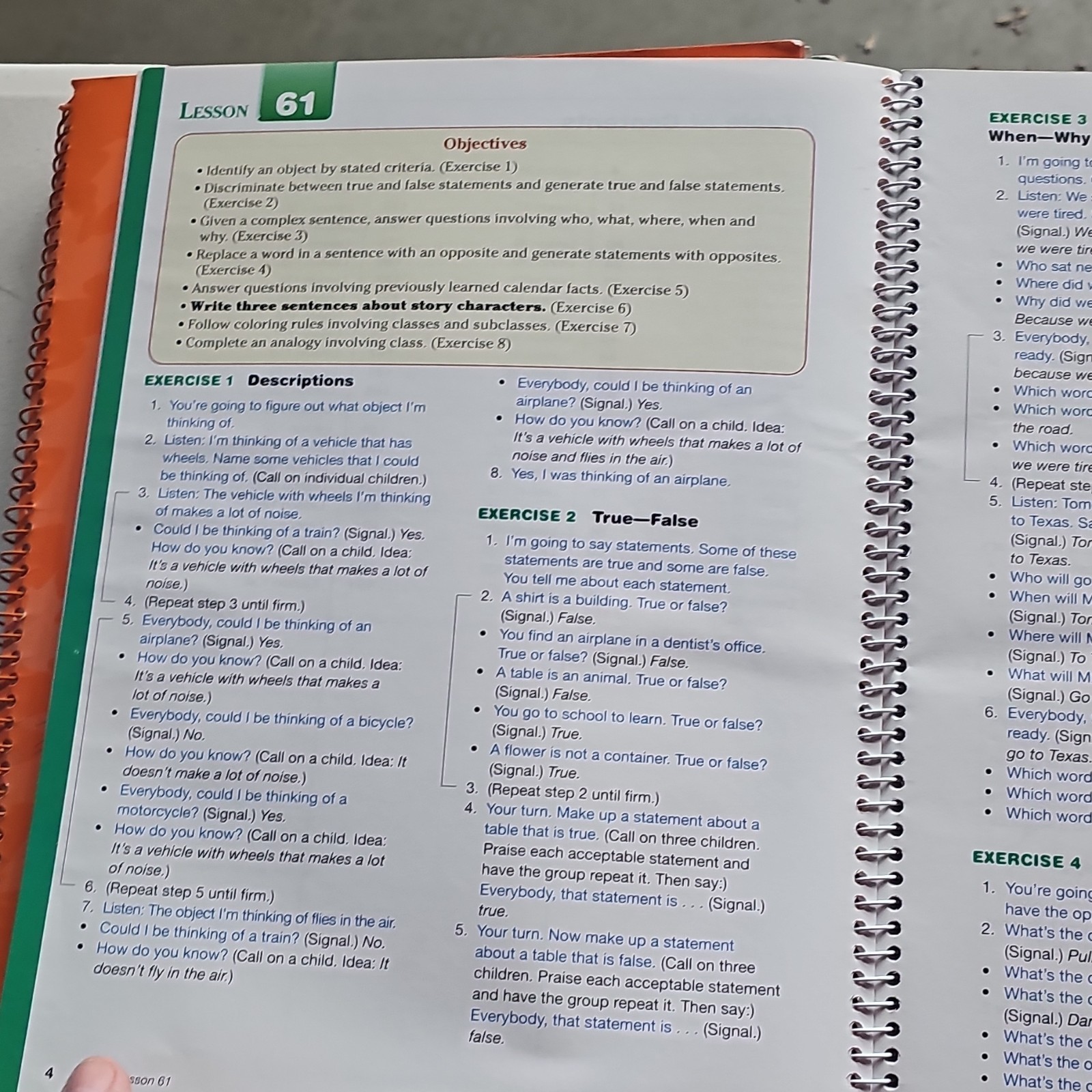 SRA/McGraw-Hill Reading Mastery Signature Ed Gr 1 Pres Book A B Workbook