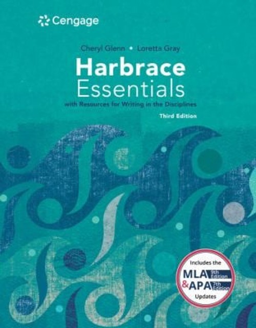 Harbrace Essentials W/ Resources for Writing in the Disciplines w